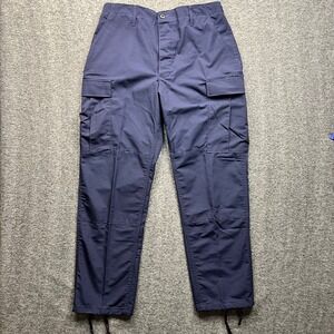 Propper Combat Pants Mens Medium Navy Blue 32x32 Trousers Ripstop Cargo BDU